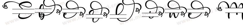 Eberline Monogram字体转换